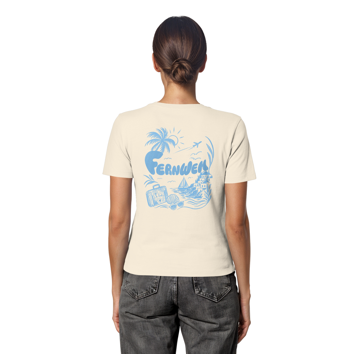Fernweh - Fitted Ladies Organic Shirt