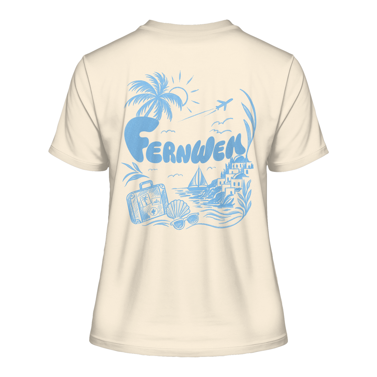 Fernweh - Fitted Ladies Organic Shirt
