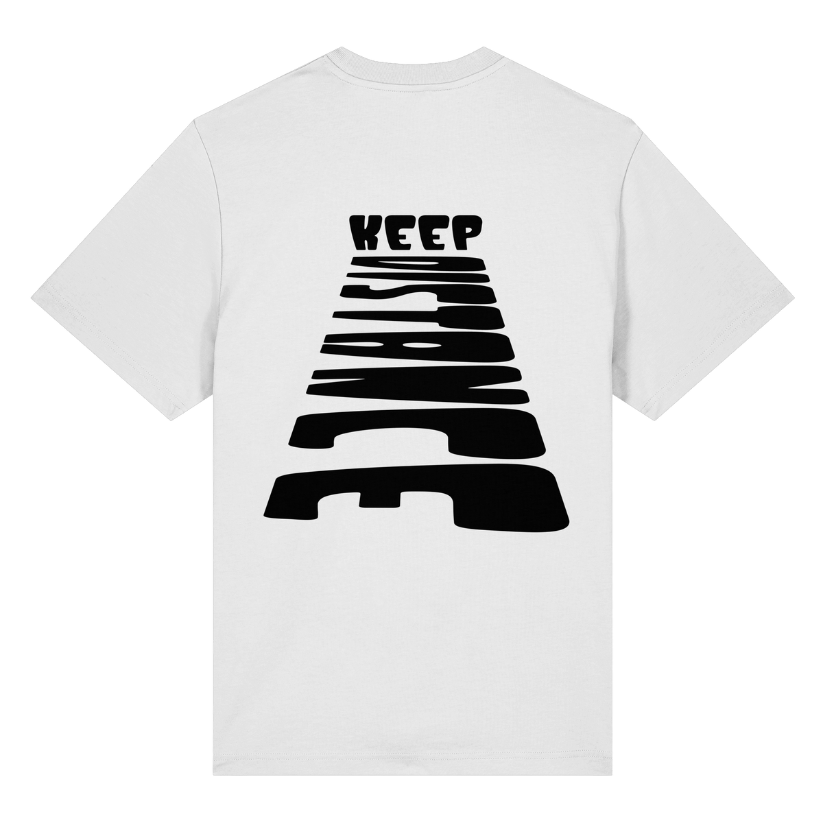 Keep Distance - Organic Heavy T-Shirt