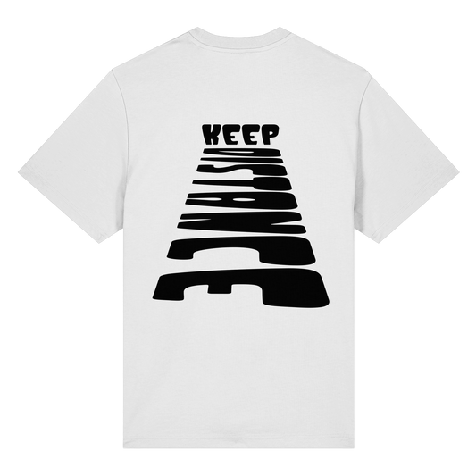 Keep Distance - Organic Heavy T-Shirt
