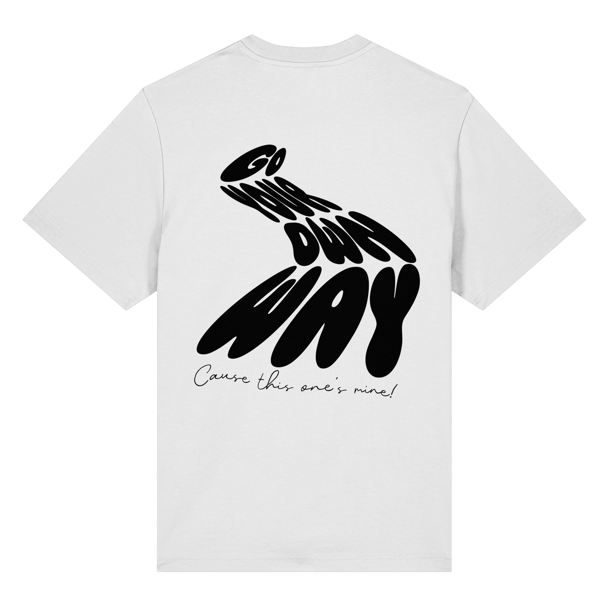 Go your own way  - Organic Heavy T-Shirt