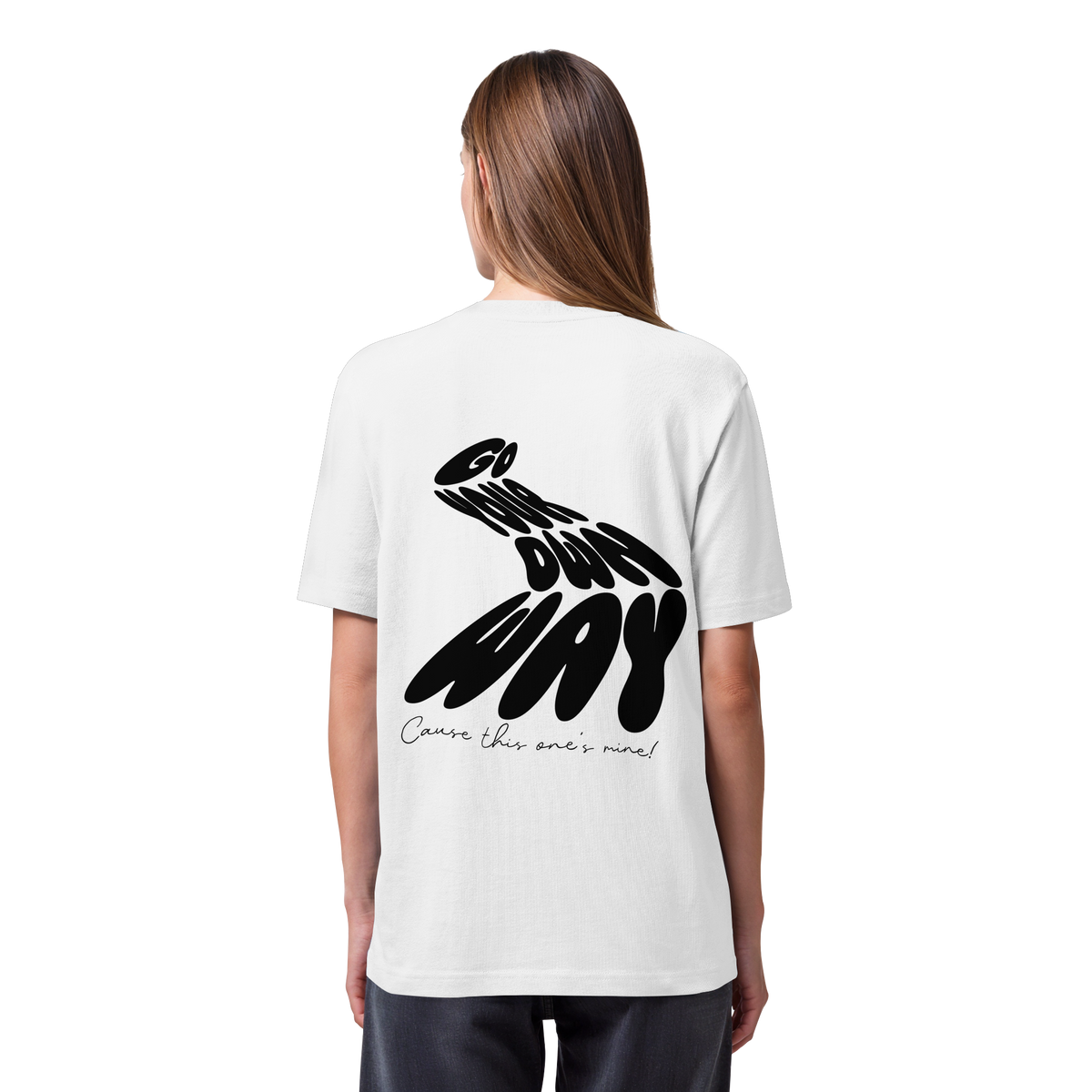 Go your own way  - Organic Heavy T-Shirt