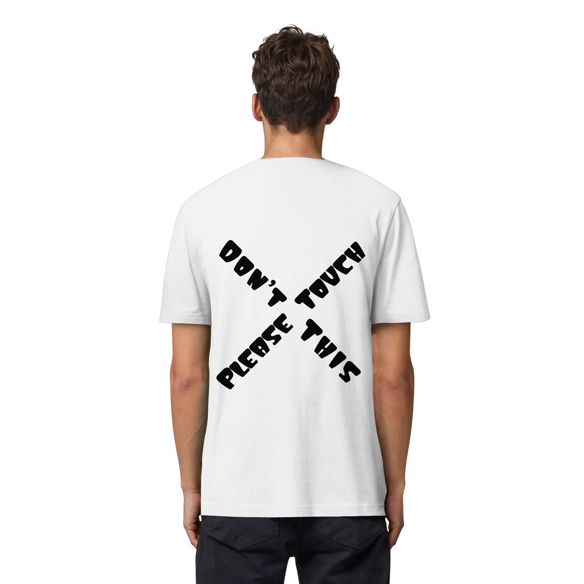 Don’t touch this please l - Organic Heavy T-Shirt