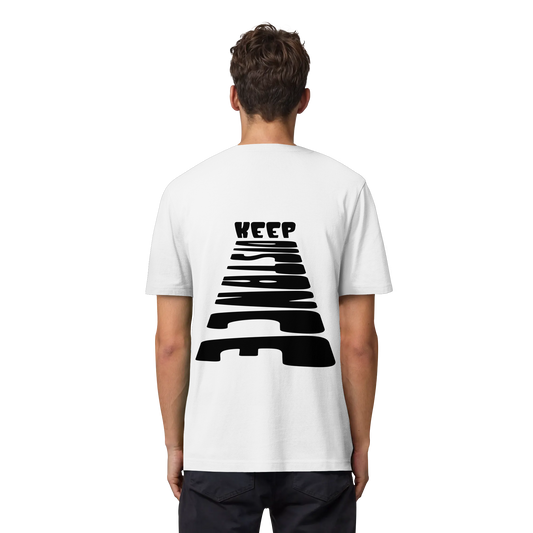 Keep Distance - Organic Heavy T-Shirt