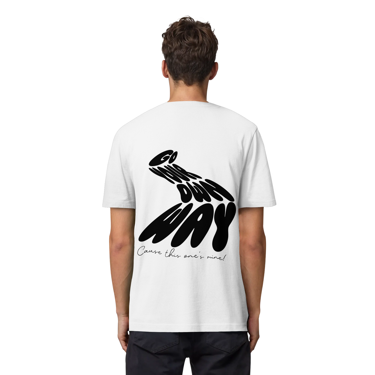 Go your own way  - Organic Heavy T-Shirt