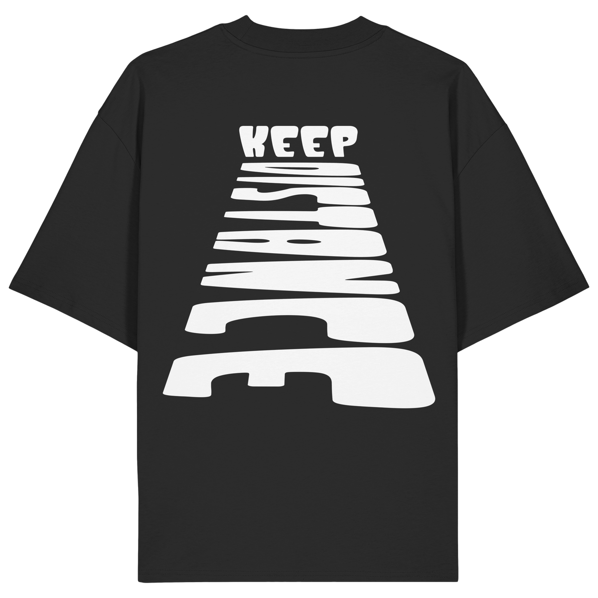 Keep Distance - Organic Oversize Shirt