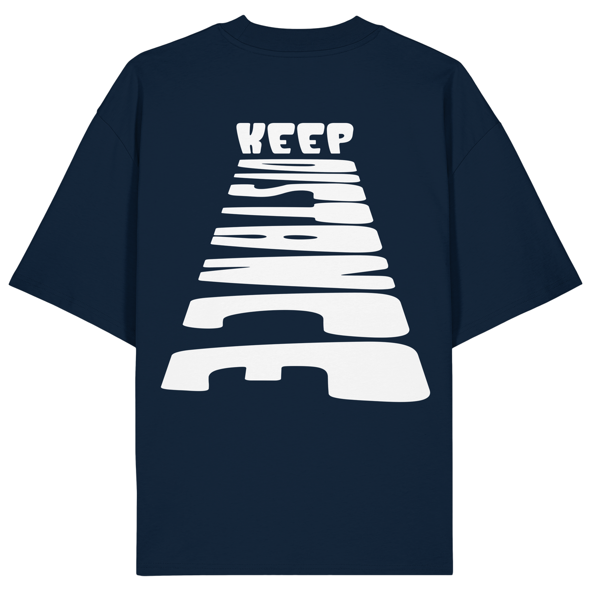 Keep Distance - Organic Oversize Shirt